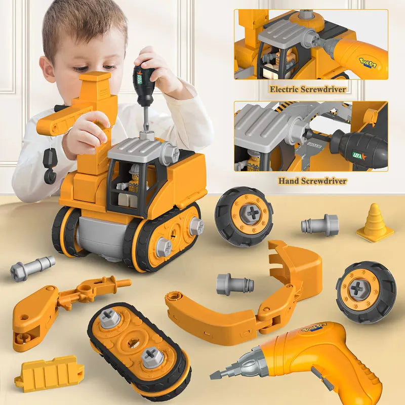 Junior Engineer Construction Set Fun Building for Beginners Const Little Kidds