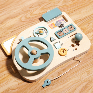 Adventure Steering Wheel - Montessori Interactive Driving Experience
