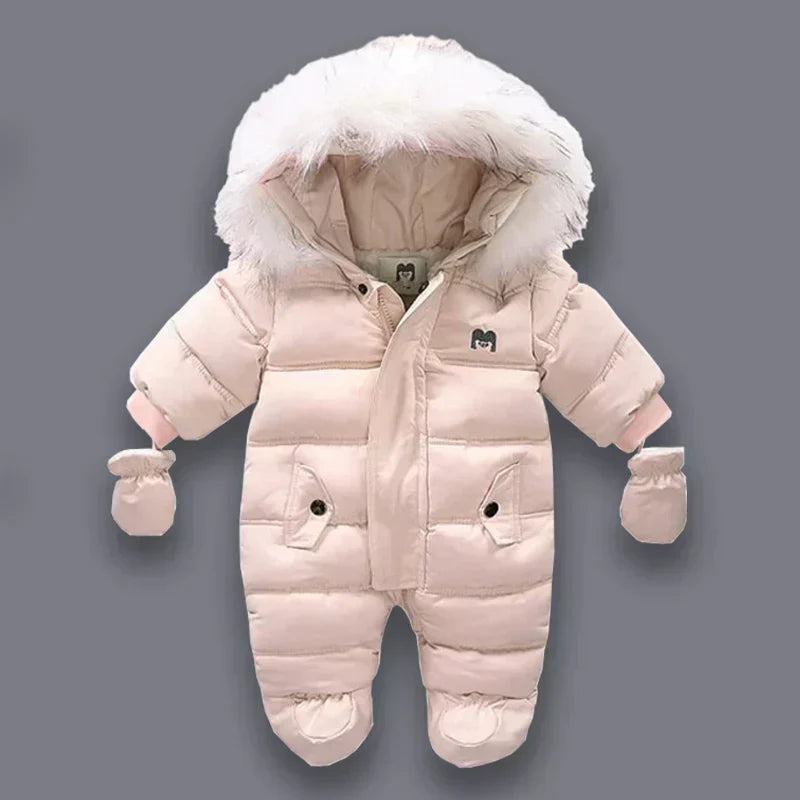 Ultimate Cozy Padded Snowsuit with Plush Fleece Lining