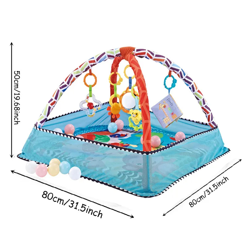 Baby's First Playground: Multifunctional Learning & Play Mat