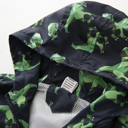 Dino-Mite Raincoat for Boys – Roar Through Rainy Days!