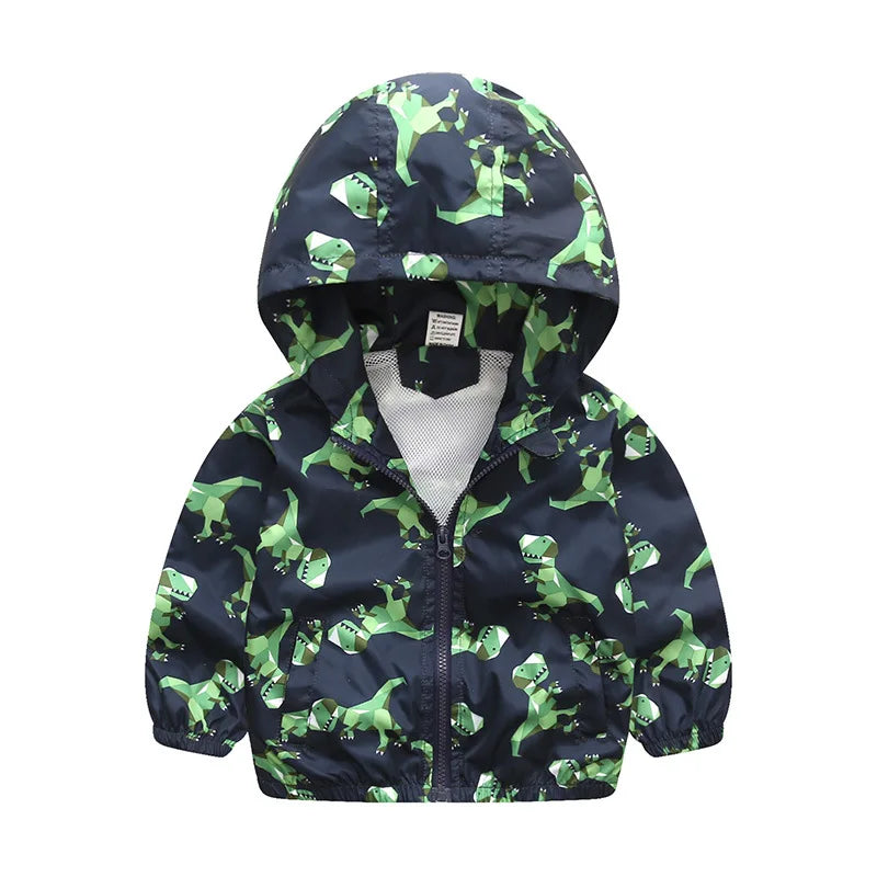 Dino-Mite Raincoat for Boys – Roar Through Rainy Days!