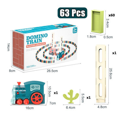 Domino Express Adventure Train Set – Create Stunning Domino Displays!