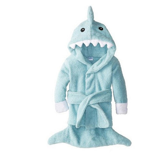 Hooded Animal Bath Towel Robes