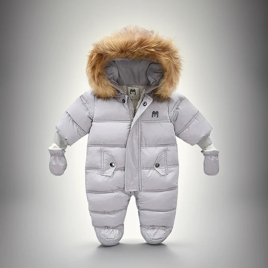 Ultimate Cozy Padded Snowsuit with Plush Fleece Lining