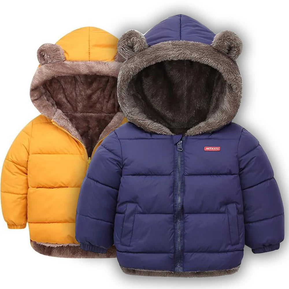 Ultimate Boys' Winter Puffer Coat with Luxurious Fur Lining