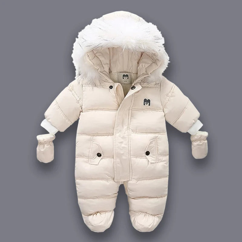 Ultimate Cozy Padded Snowsuit with Plush Fleece Lining