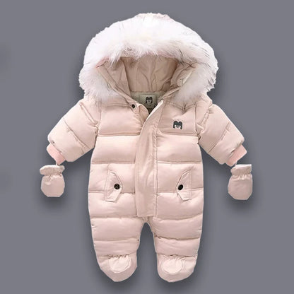 Ultimate Cozy Padded Snowsuit with Plush Fleece Lining