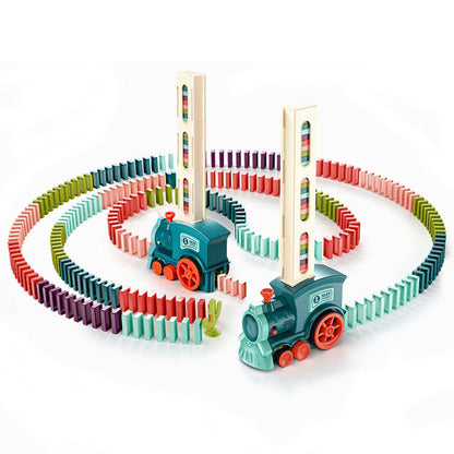 Domino Express Adventure Train Set – Create Stunning Domino Displays!